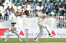 Pakistan captain Shan Masood top-scored on the opening day against South Africa with 87
