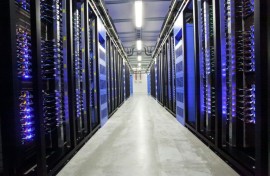 Inside the cloud: data centres like this power the global internet