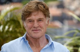 US actor and director Robert Redford poses on May 22, 2013 during a photocall for the film "All is Lost" presented Out of Competition at the 66th edition of the Cannes Film Festival