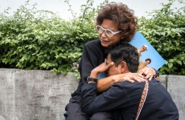 Mourners gathered outside a hospital in Bangkok after the death of former Queen Sirikit, aged 93, was announced. The royal familiy is revered in Thailand