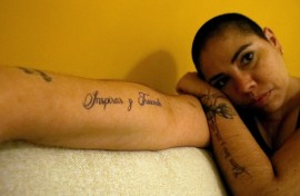 Samara Martínez, 30, who suffers from terminal kidney failure and is leading a campaign to legalize euthanasia in Mexico, seen at her home on October 18, 2025