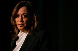 'I've not decided yet what I will do in the future,' Kamala Harris told the BBC