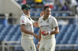 Australia captain Pat Cummins (L) is likely to be replaced by fellow quick Scott Boland (R) after pulling out of the first Ashes Test against England in November