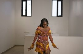 Kanyinsola Onalaja's show kicked off Lagos Fashion Week in what has been a busy year for the British-Nigerian designer