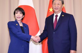 Japan's new Prime Minister Sanae Takaichi said she raised concerns about the South China Sea, Hong Kong and Xinjiang in a "candid" first meeting with Chinese President Xi Jinping at the APEC summit in South Korea