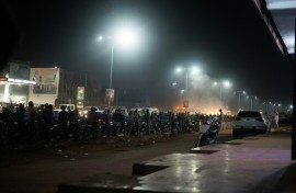Long queues have formed in Bamako as drivers try to find fuel