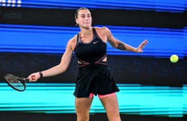 Aryna Sabalenka's best finish at the WTA Finals came when she was runner-up in 2022