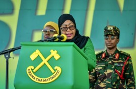 President Samia Suluhu Hassan has yet to speak about the unrest