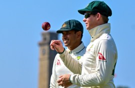 Australia have an ageing team with a 38-year-old opening batsman Usman Khawaja (left) and the 36-year-old Steve Smith (right)