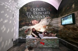 The German museum has the painting thought to have inspired the video for Taylor Swift's hit single "The Fate of Ophelia"