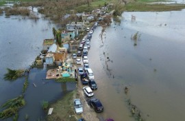Hurricane Melissa caused floods in Jamaica in October