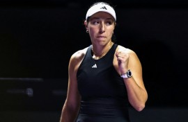 American Jessica Pegula swept past Italy's Jasmine Paolini in Riyadh