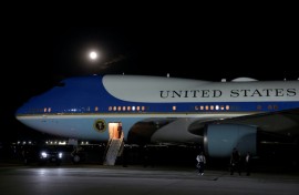Joint Base Andrews in Maryland is home to the presidential jet, Air Force One
