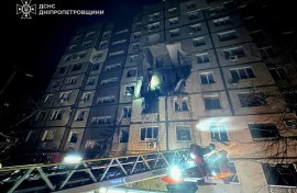 A Russian attack hit Ukraine, killing two people