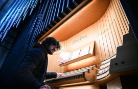Some donors have chosen to 'adopt' a pipe of the new organ -- literally buying it to have their name assigned to it forever