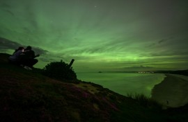 More auroras are expected overnight triggered by a powerful solar storm