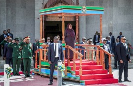 President Samia Suluhu Hassan said there would be leniency for some protesters