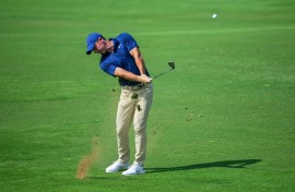 Northern Ireland's Rory McIlroy moved up to tied second place at nine-under par total at the halfway stage of the $10 million DP World Tour Championship