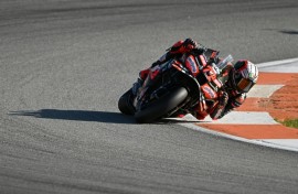 Aprilia's Marco Bezzecchi secured his fifth pole of the season in Valencia