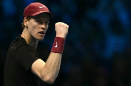 Jannik Sinner is through to the title match at the ATP Finals for the third straight year