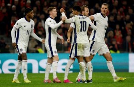 England took maximum points from their eight games