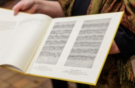 Two long-lost organ pieces written by a teenage Johann Sebastian Bach were presented in Germany on Monday
