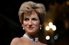 The timing of the unveiling was a 'sly reference' to one of her most famous interviews