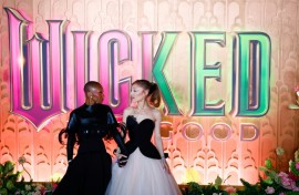 Tony Award-winner Cynthia Erivo and popstar Ariana Grande return as the magical land of Oz's most notable witches -- the green-skinned, outcast Elphaba and popular pink-wearing Glinda