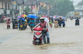 Sri Lanka is in its northeast monsoon season, but rainfall has intensified because of Cyclone Ditwah