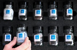 Europe's rare earths are mostly imported from China