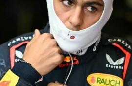 New Racing Bulls driver Arvid Lindblad turned 18 in August