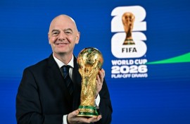 FIFA chief Gianni Infantino will be joined by US President Donald Trump at the 2026 World Cup draw