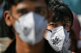 Pollution-choked New Delhi records hundreds of thousands of acute breathing illnesses
