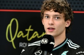 Kimi Antonelli received death threats after a late slip in Qatar