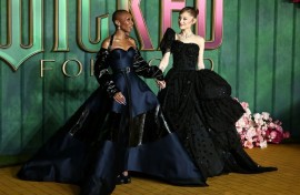 Cynthia Erivo (L) and Ariana Grande (R) are expected to earn Golden Globe nominations for their star turns in 'Wicked: For Good'