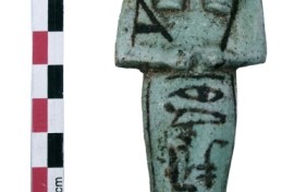 The funerary figurines, which are known as ushabti, were intended as servants to accompany the dead into the afterlife