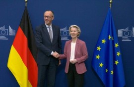 German Chancellor visits Brussels to discuss the issue of frozen Russian assets