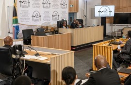 The Madlanga commission began public hearings in September