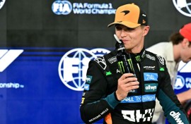 Lando Norris starts on the front row in the Abu Dhabi GP knowing that a podium finish will land him a first world title
