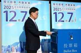 Hong Kong leader John Lee urged the public to head to the polls