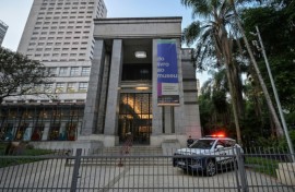 Robbers walked out of the main exit of Sao Paulo's Mario de Andrade Library with eight Henri Matisse engravings