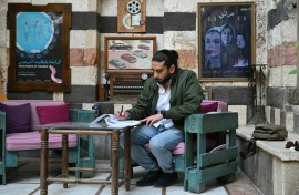 Syrian scriptwriter Maan Sakbani says he wonders how long the country's newfound creative freedom will last