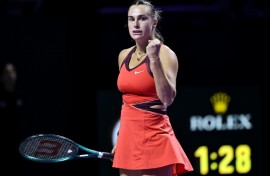 Aryna Sabalenka will face Nick Kyrgios in an exhibition match dubbed 'The Battle of the Sexes' in Dubai at the end of December 