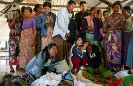 The strike on a hospital in Myanmar that killed at least 33 people may count as a war crime, the UN says