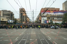 The proposed redevelopment has sparked protests