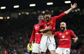 Matheus Cunha scored in Man Utd's 4-4 draw with Bournemouth