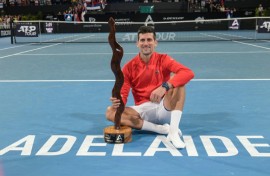 Novak Djokovic will play the Adelaide International ahead of the Australian Open