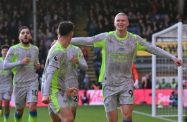 In-form Manchester City are hot on the heels of Arsenal at the top of the Premier League