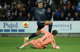 Kylian Mbappe has scored 28 goals this season. No other Real Madrid player has more than five