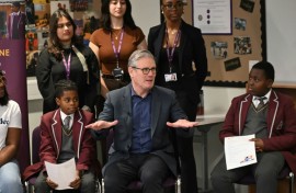 'I want my daughter to grow up in a Britain where she feels safe,' Starmer said on X
